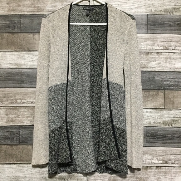 Eileen Fisher Open Front Cardigan Sweater Women’s S Wool Organic Linen. - Picture 4 of 11